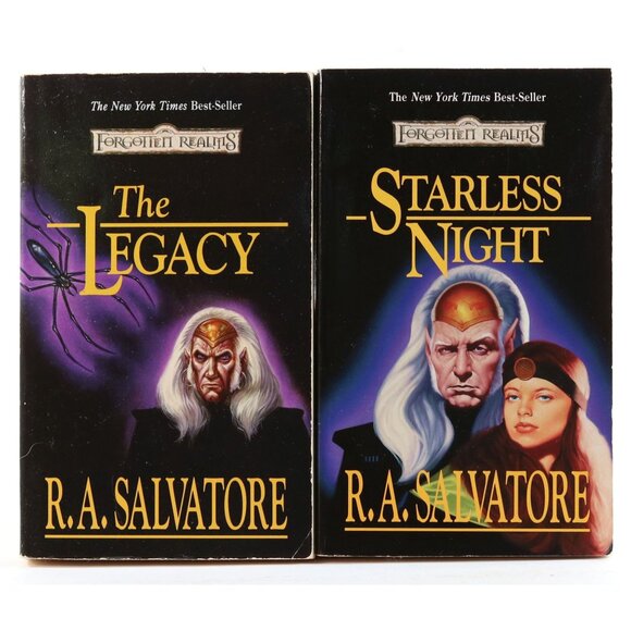 Forgotten Realms Paperback Set of 2 Books Good Condition - Picture 1 of 7